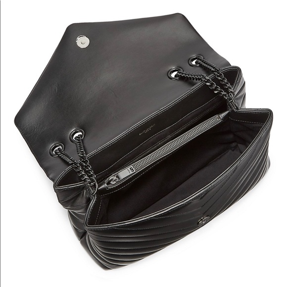 Medium Loulou Matelassé Leather Shoulder Bag - Picture 2 of 7